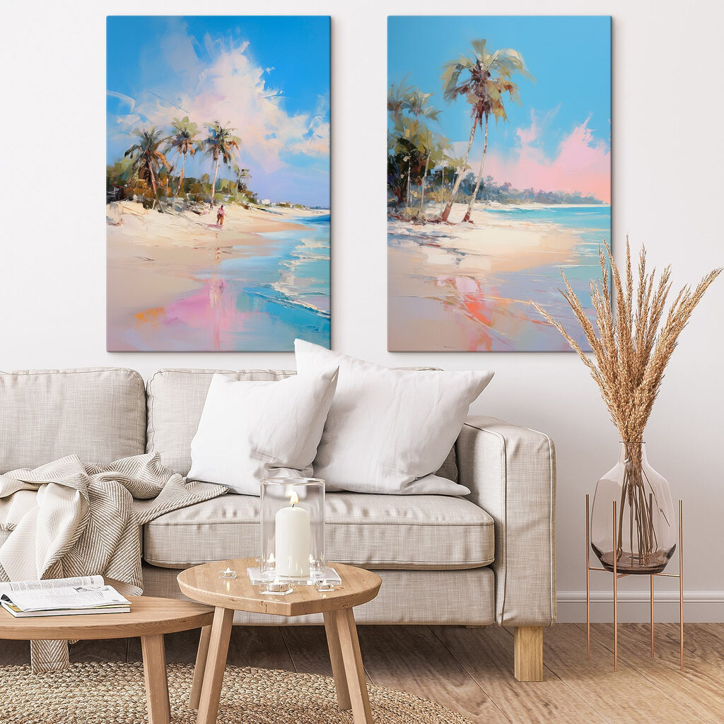 Praia e palmeiras — interior 2