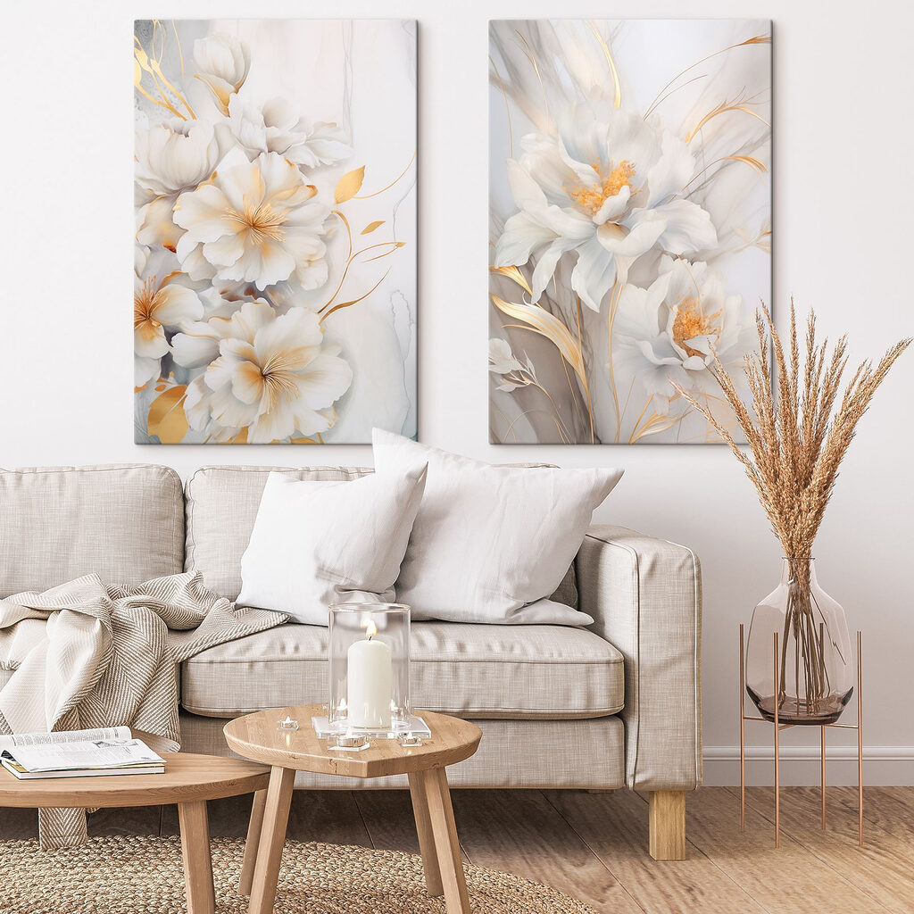 Flores delicadas e suaves — interior 2