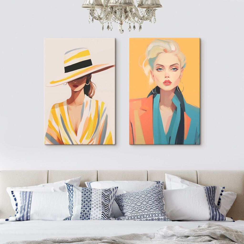 Duas mulheres modernas — interior 2