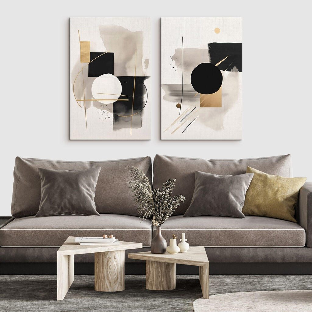 Composições geométricas — interior 1