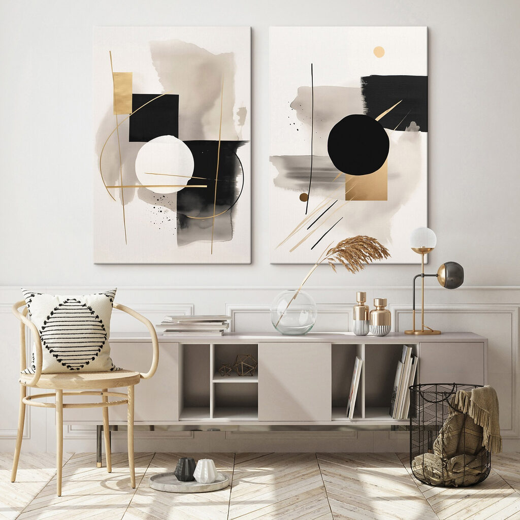 Composições geométricas — interior 2
