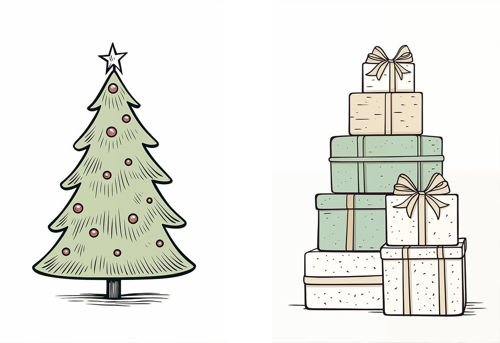 Prendas de Natal — design completo