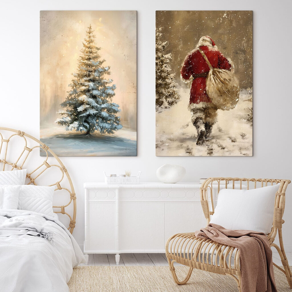 Homem na neve — interior 2