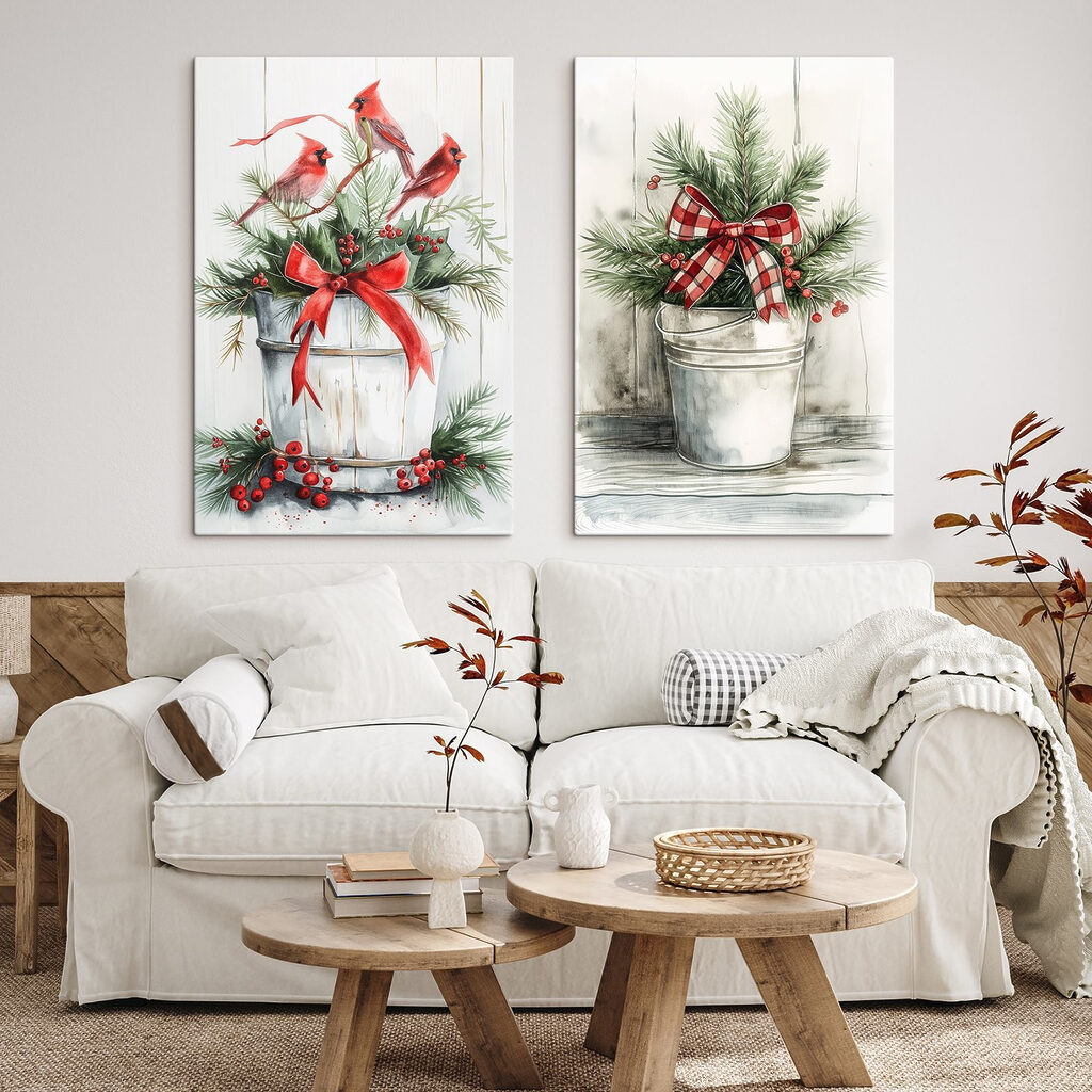 Aves num balde — interior 2