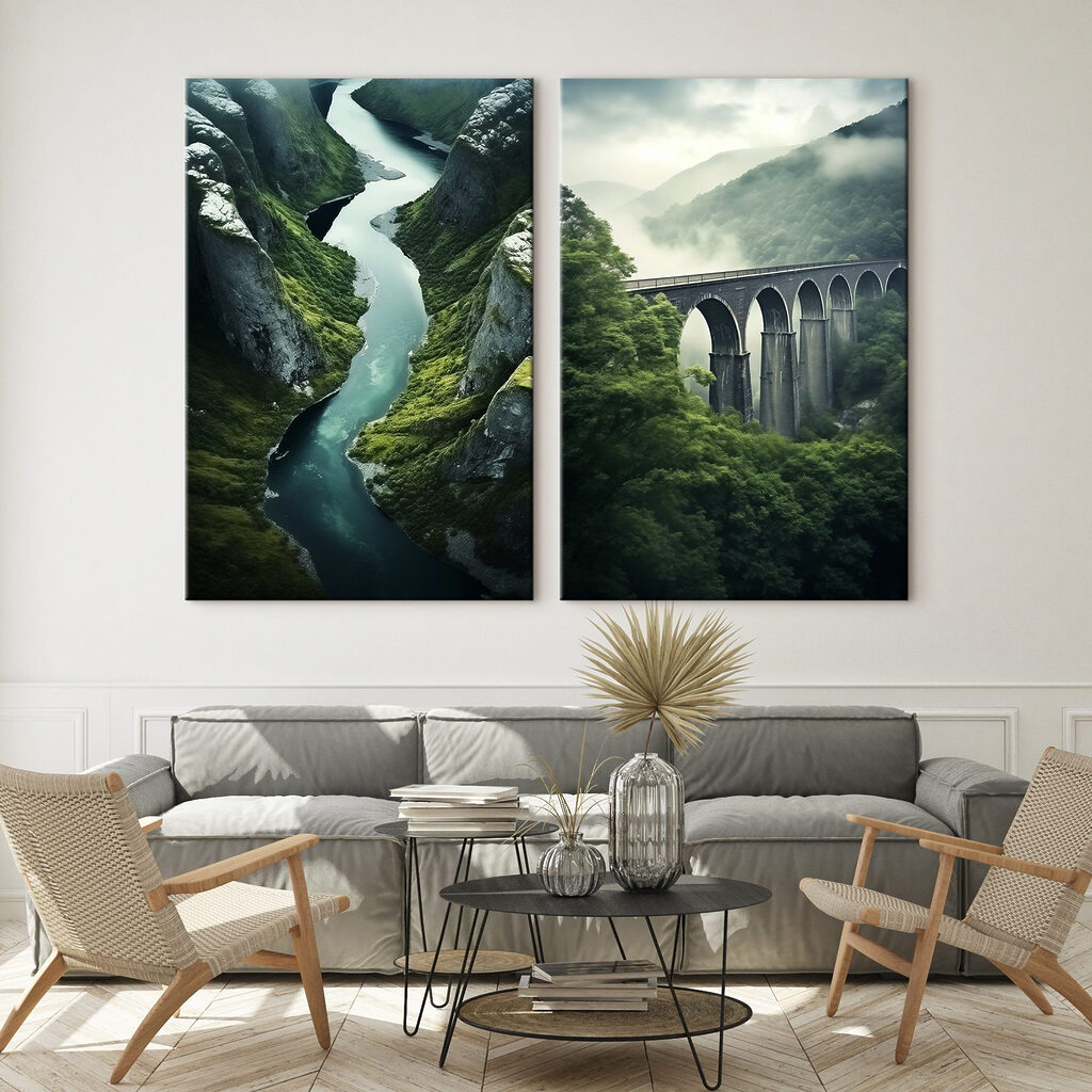 Rio e viaduto — interior 2