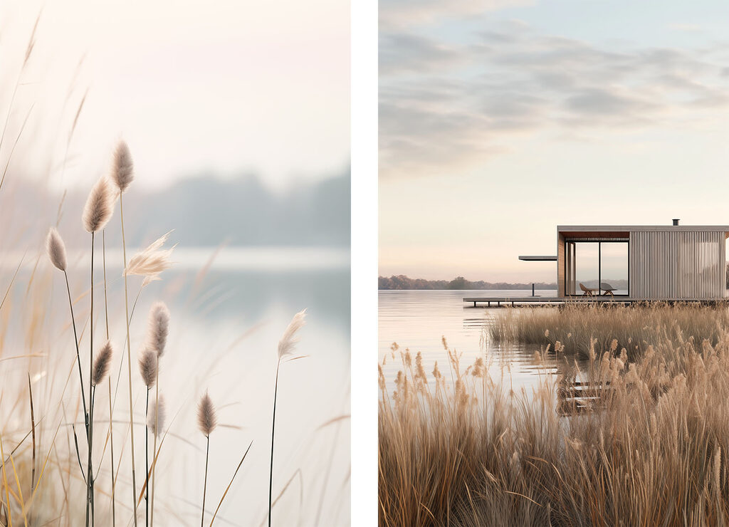 Cabana de vidro — design completo