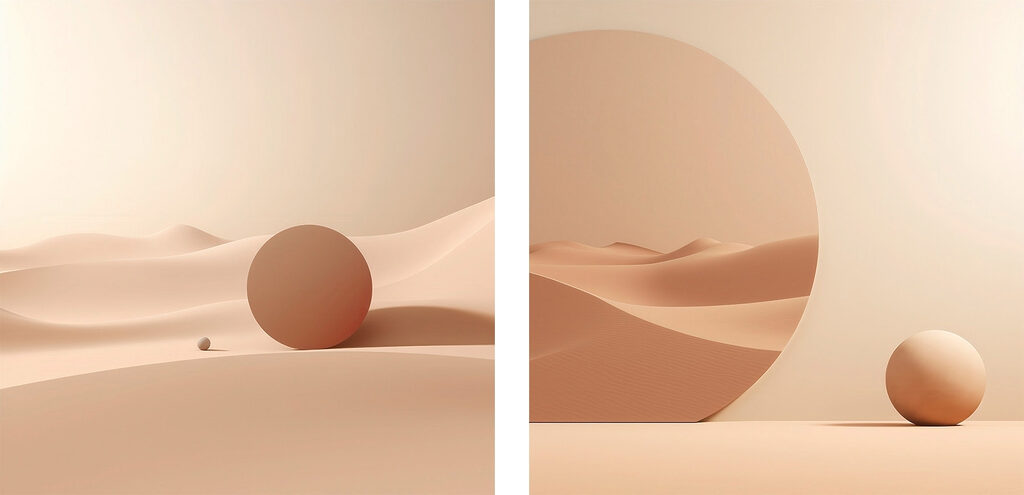 Sonhos entre dunas — design completo