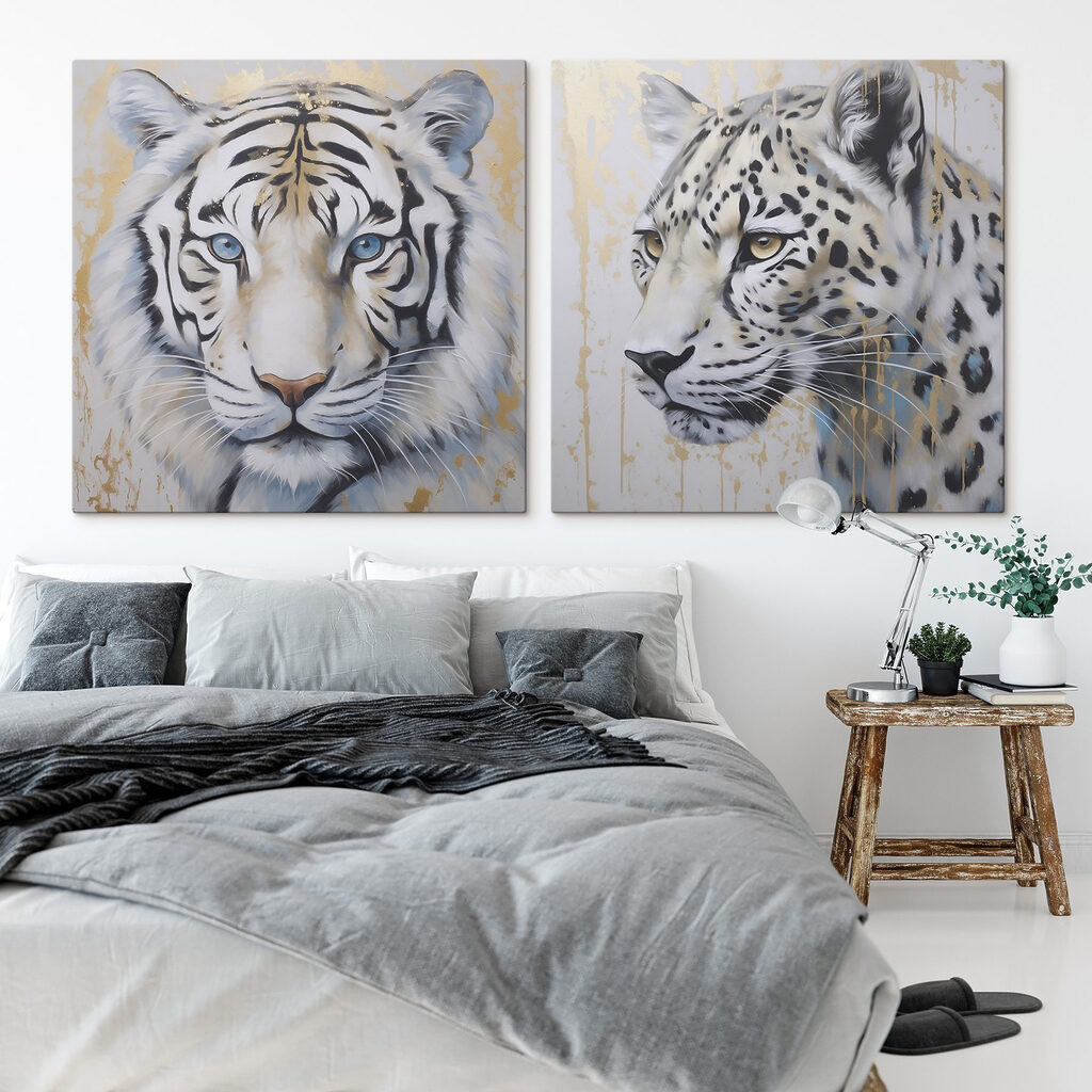 Tigre e leopardo — interior 1