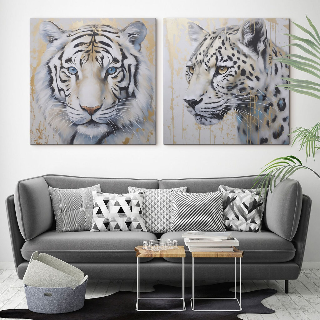 Tigre e leopardo — interior 2