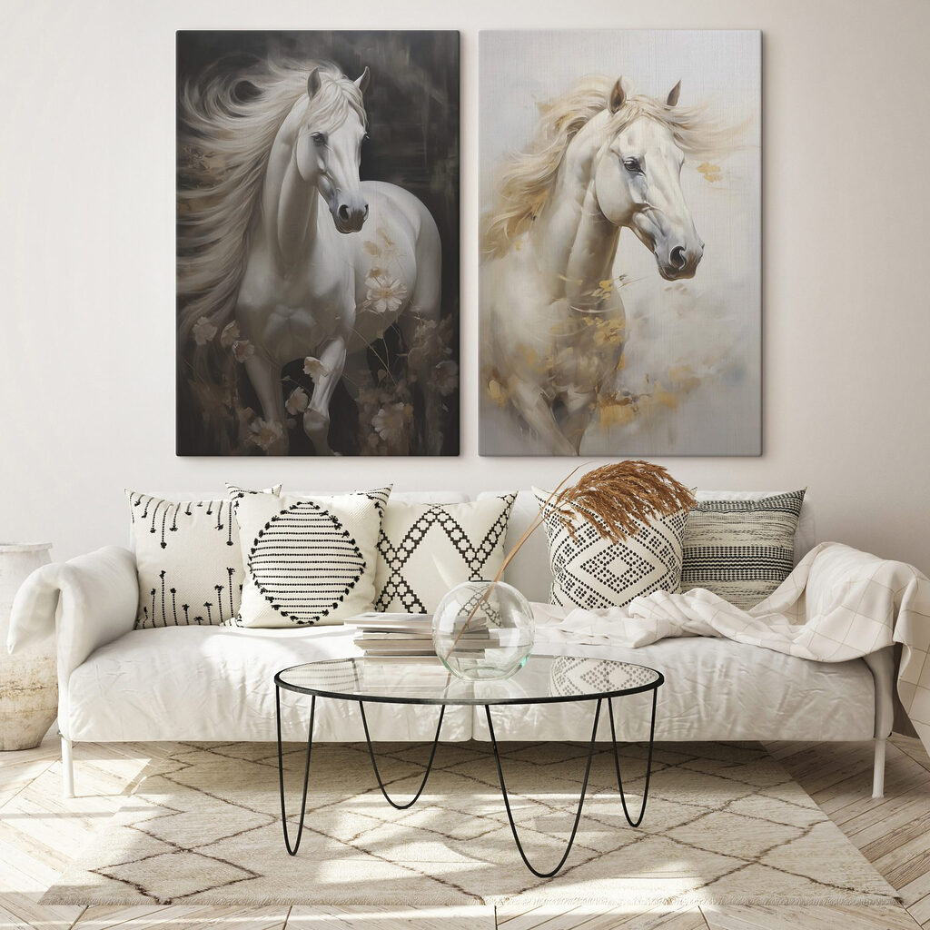 Cavalo branco — interior 1
