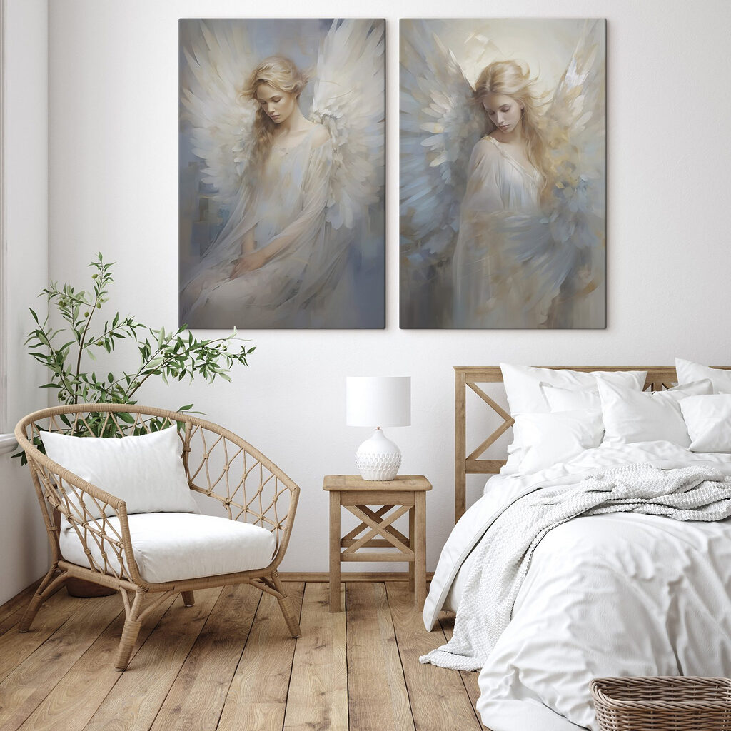 Anjos em pensamento — interior 2