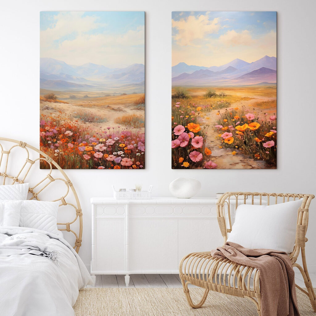Prado com flores — interior 1