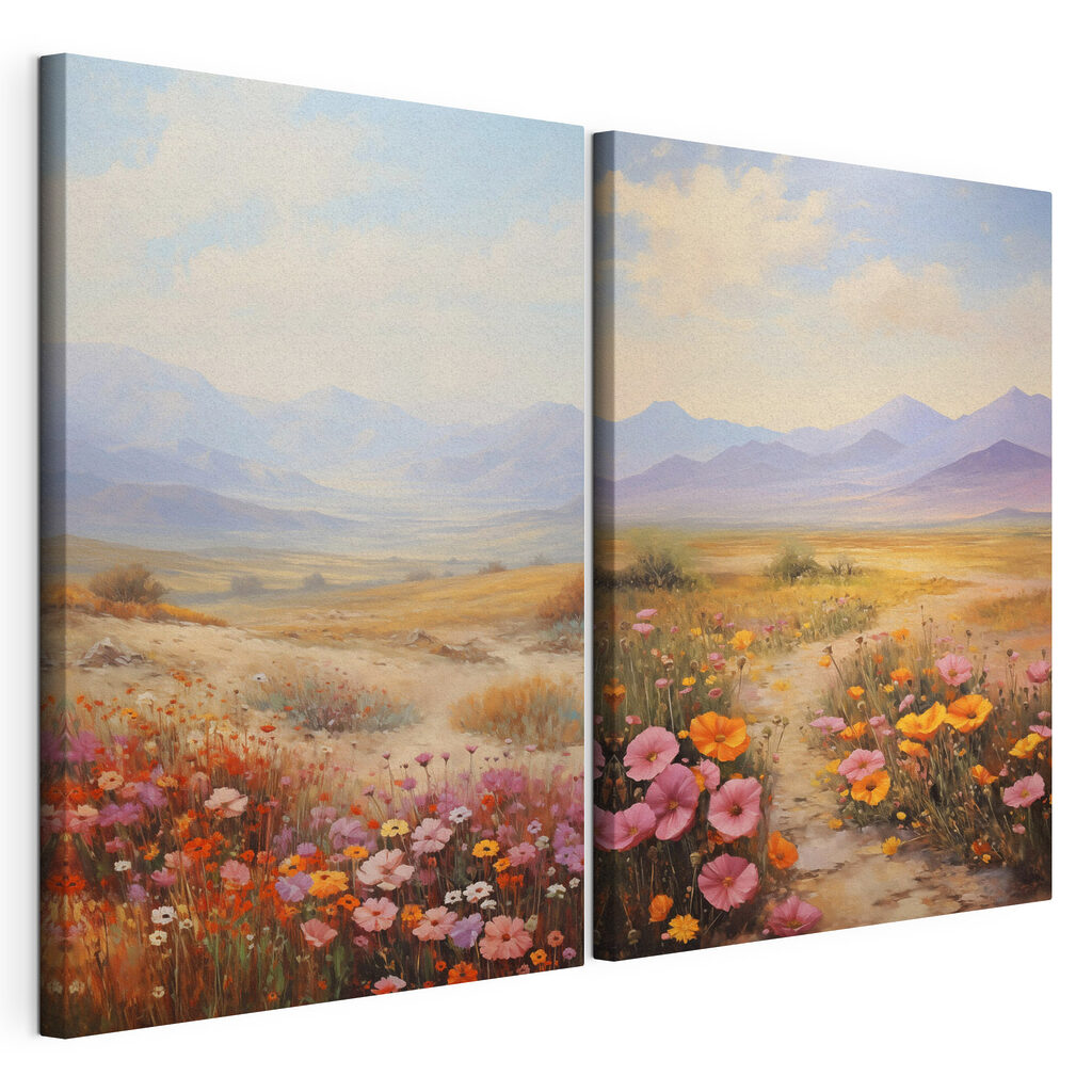 Prado com flores — vista do produto