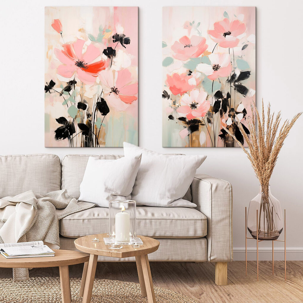 Campo de flores cor-de-rosa — interior 2