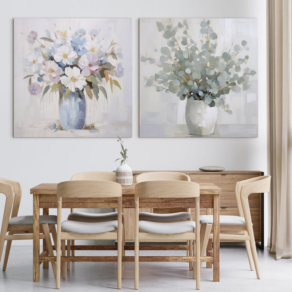 Flores e eucalipto — interior 2