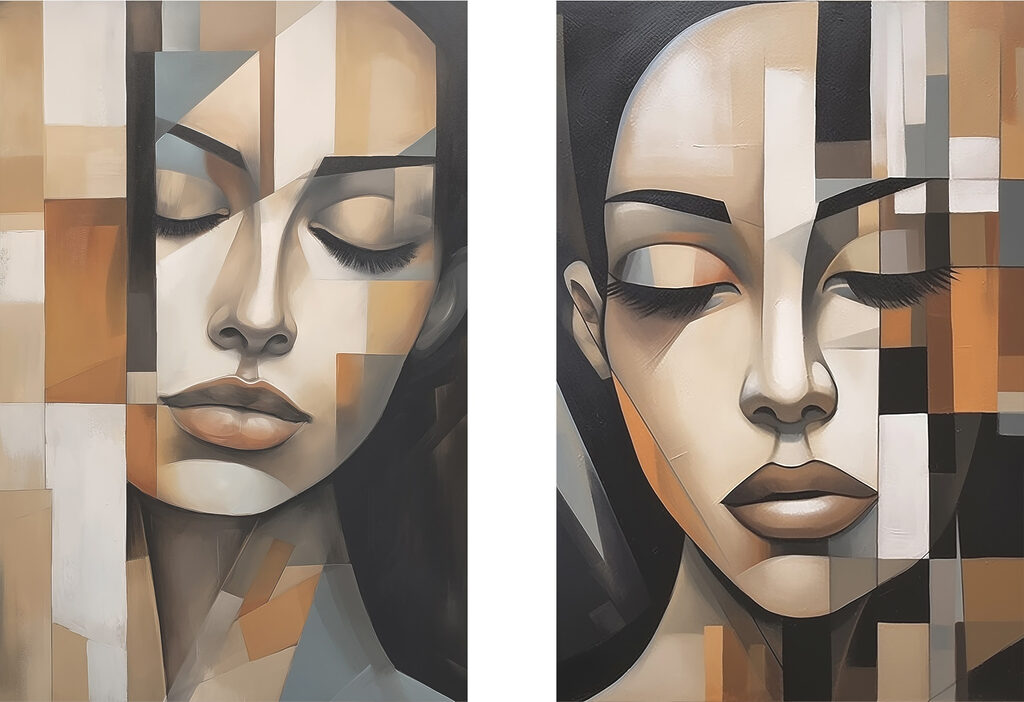 Retratos de mulher — design completo