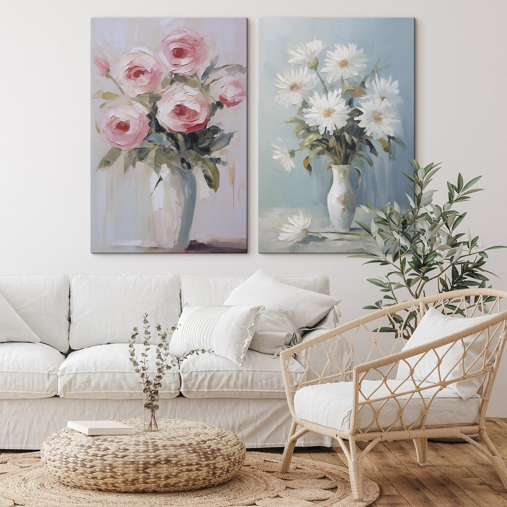 Rosas e margaridas — interior 2