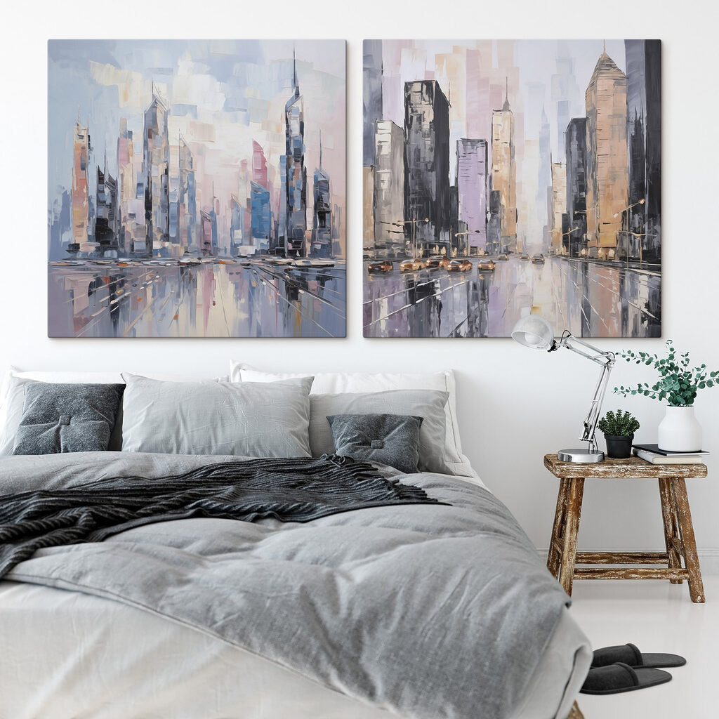 Cidade refletida — interior 2