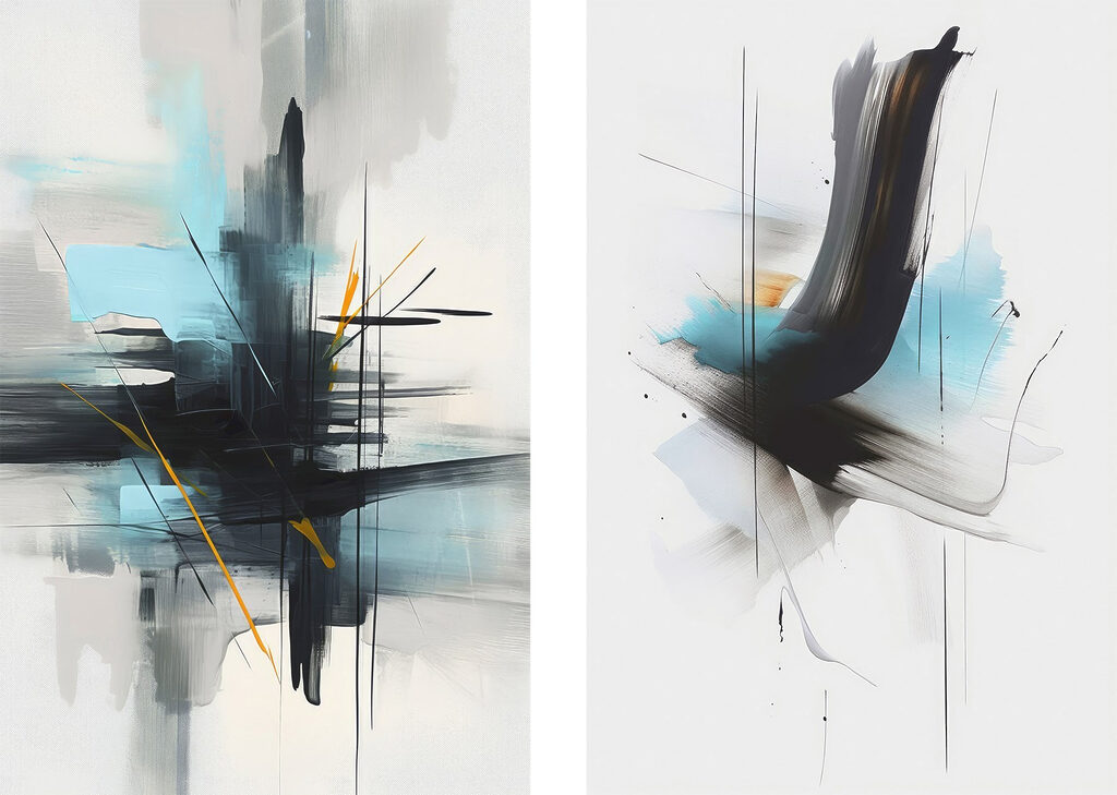 Coluna escura em movimento — design completo