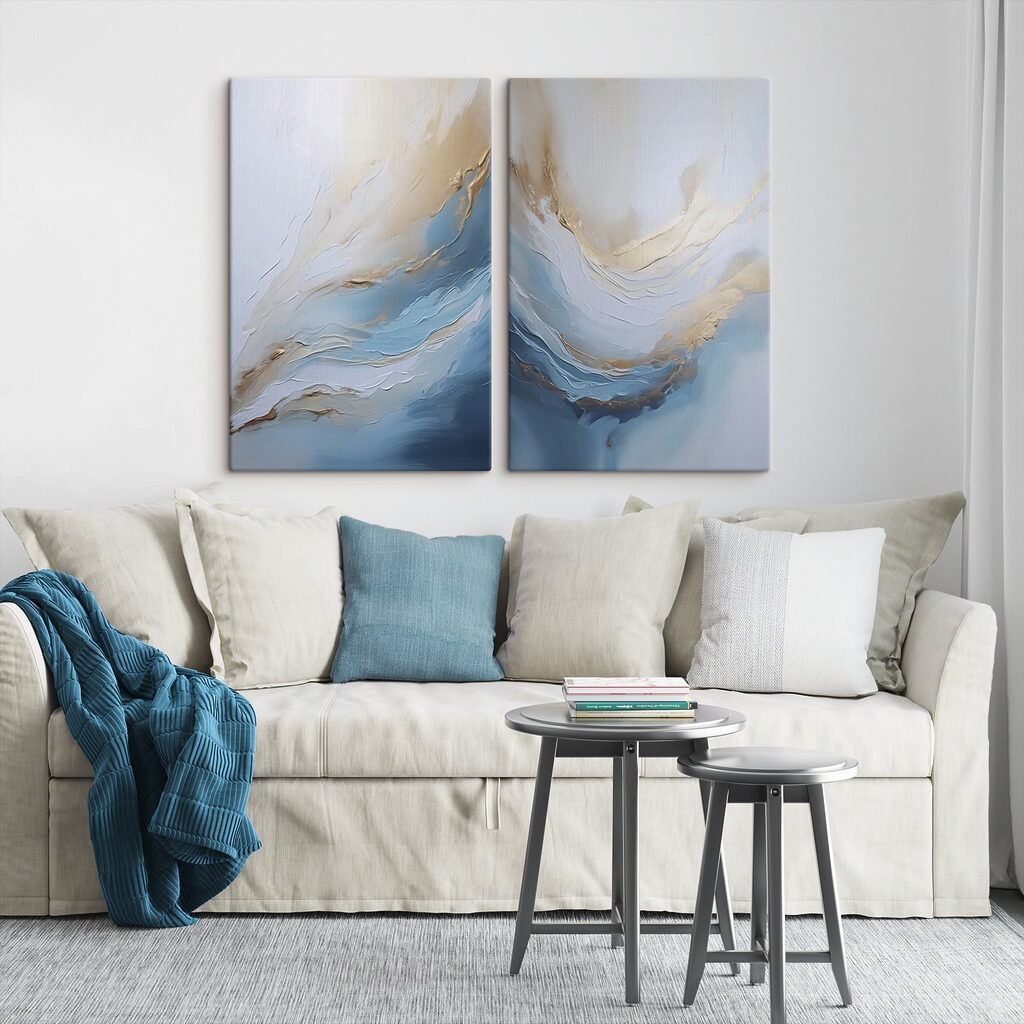 Faixas de luz abstratas — interior 2