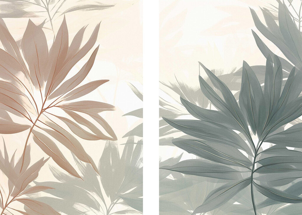 Folhagem delicada — design completo