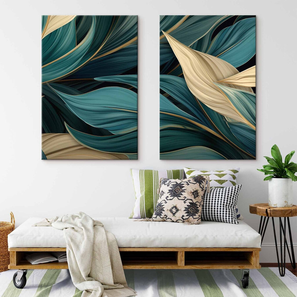 Folhas em movimento — interior 2