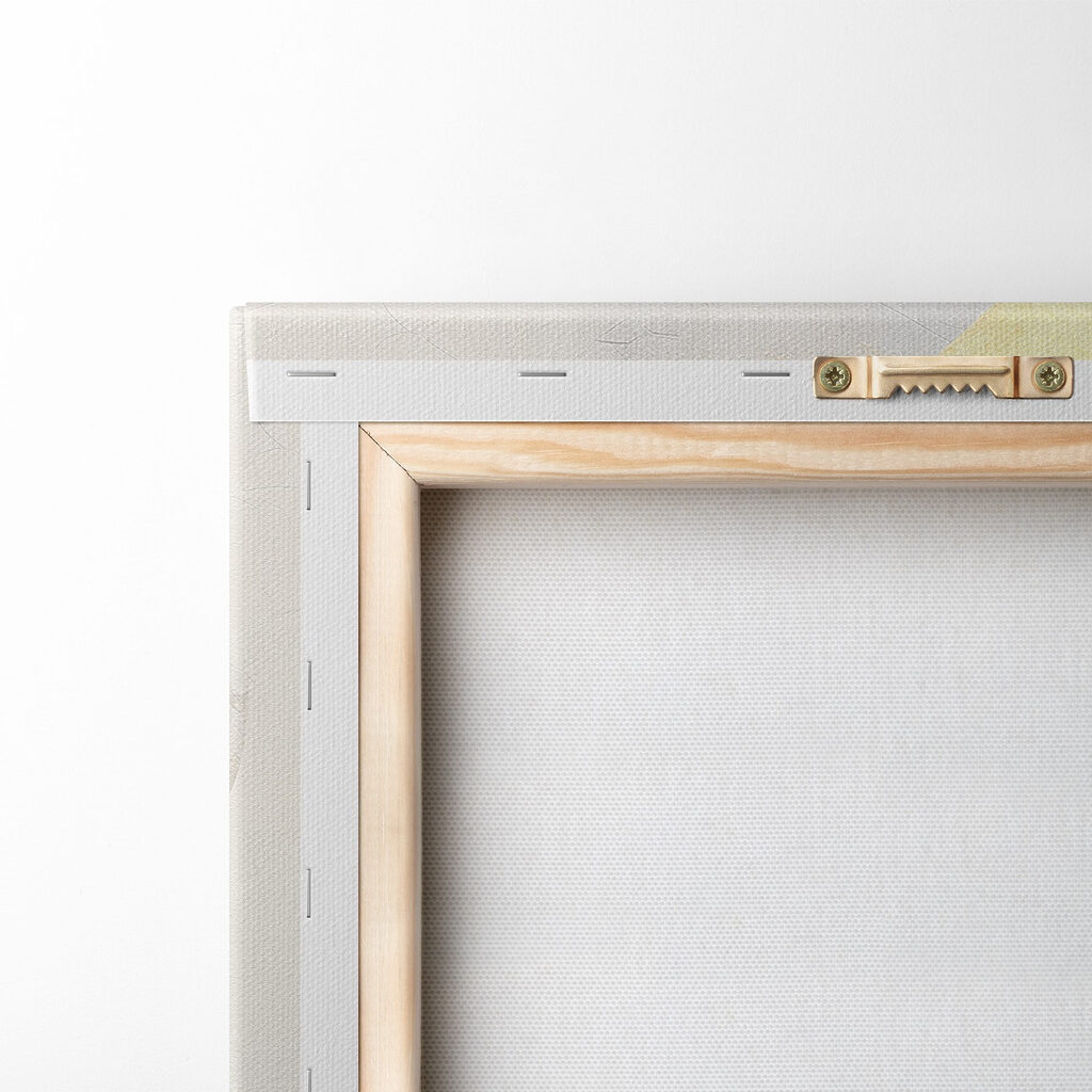 Linhas douradas abstratas — verso