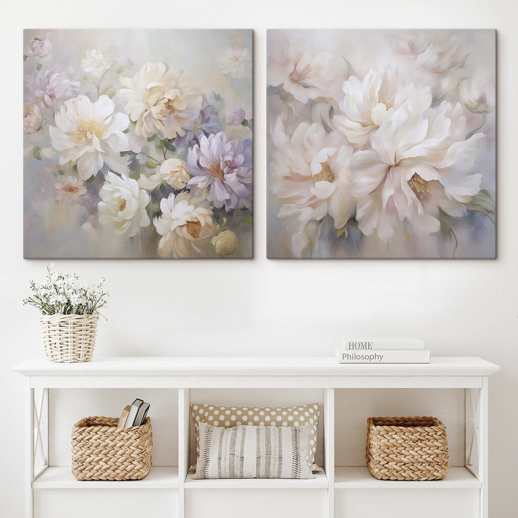 Pintura de flores — interior 1
