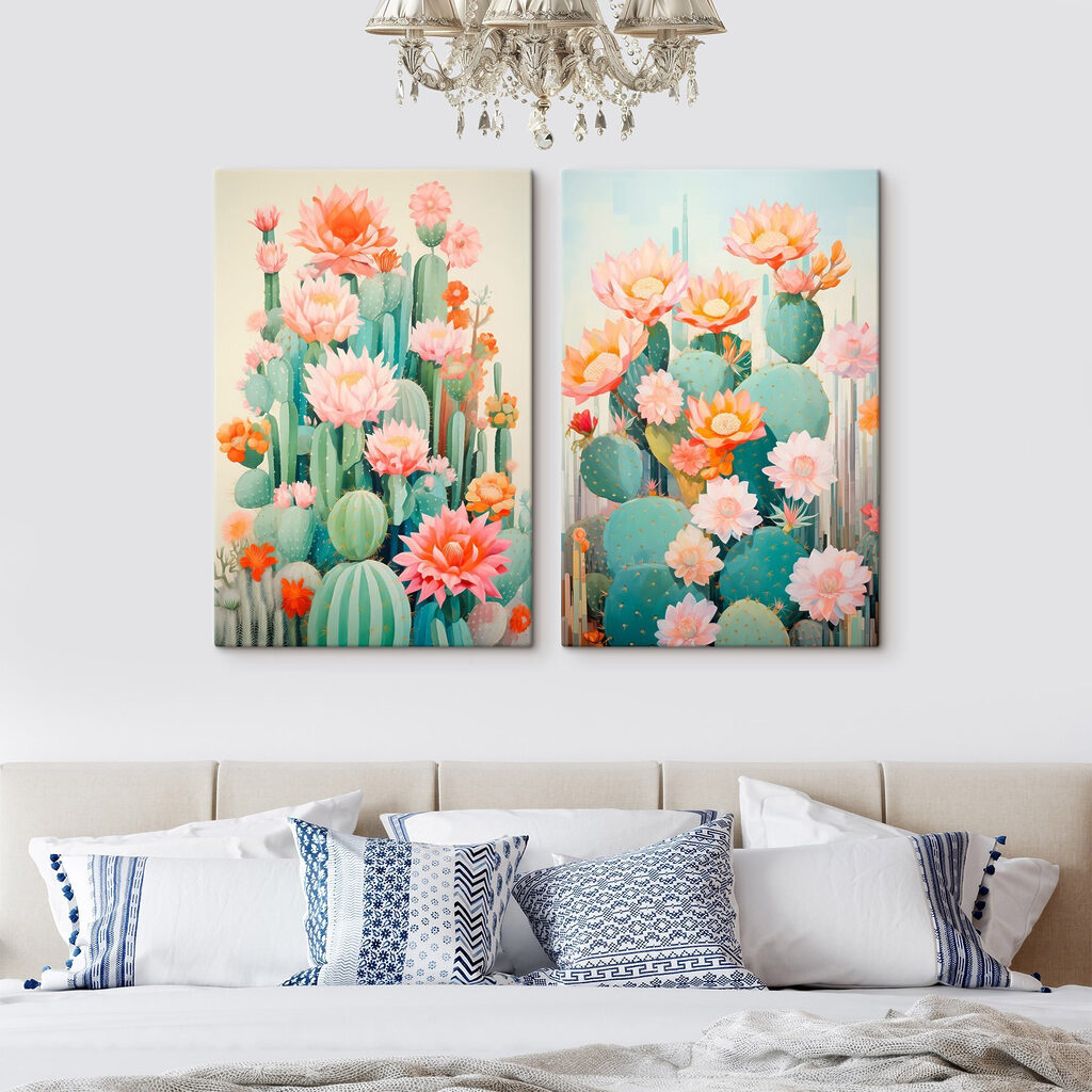Flores e cactos — interior 1
