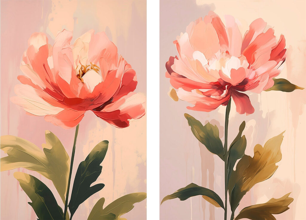 Uma flor — design completo
