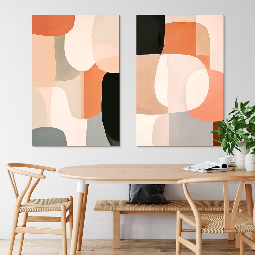 Formas abstratas calmas — interior 2