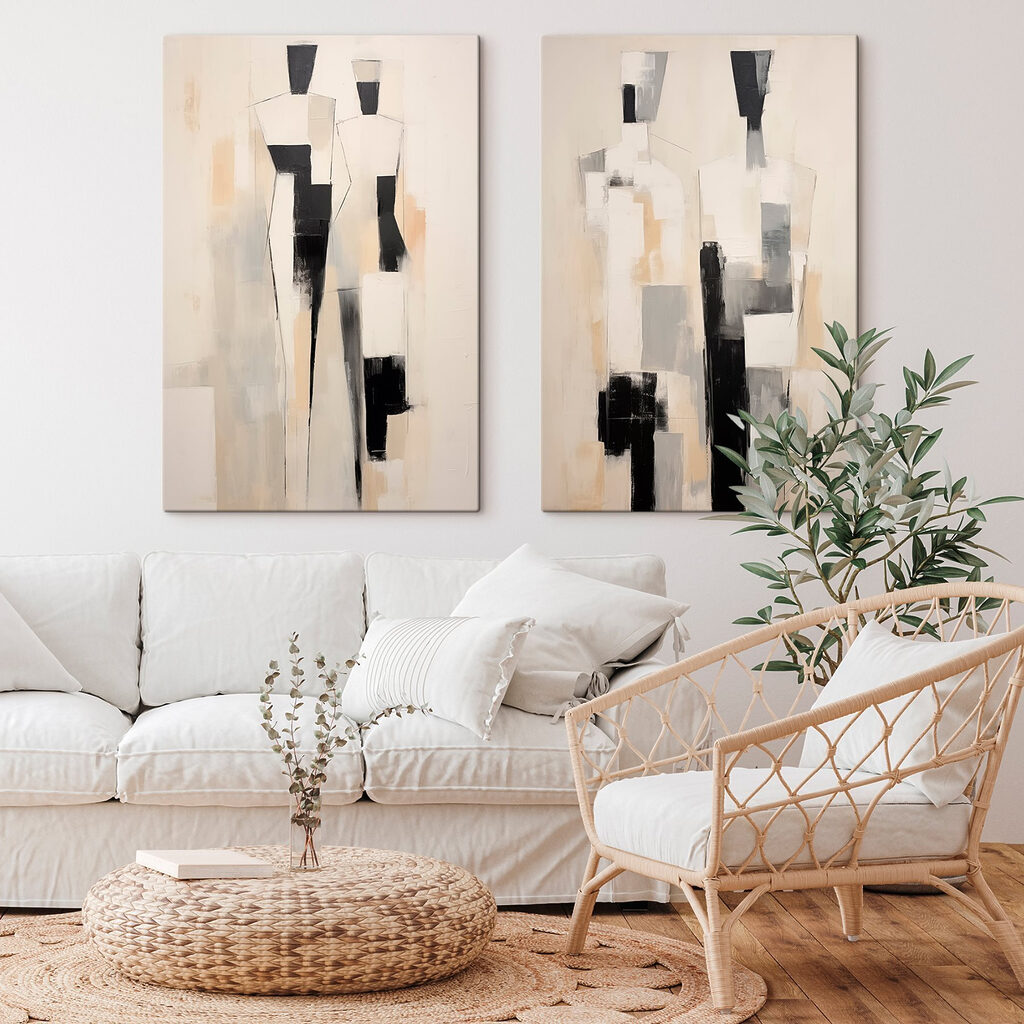 Figuras em tinta — interior 2