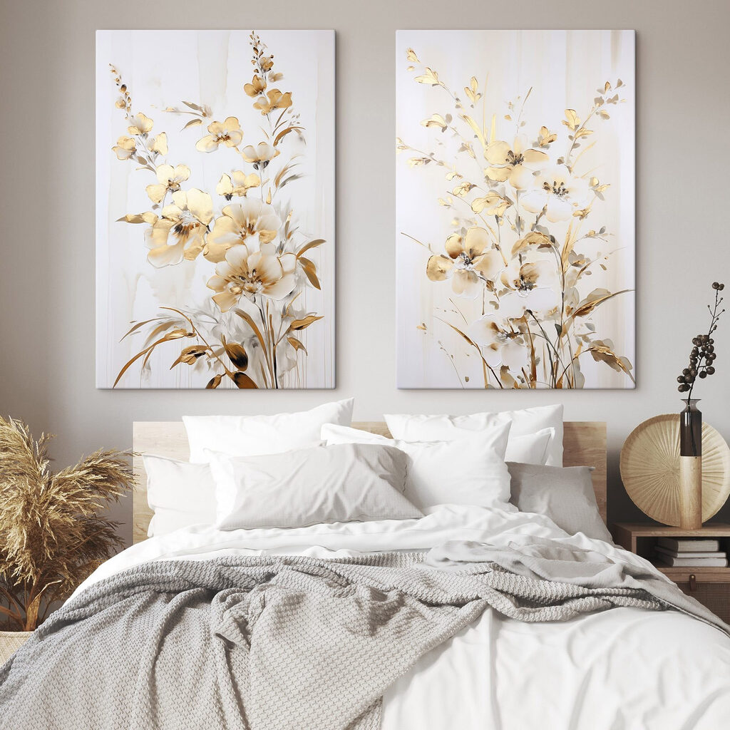 Arranjo floral suave — interior 2