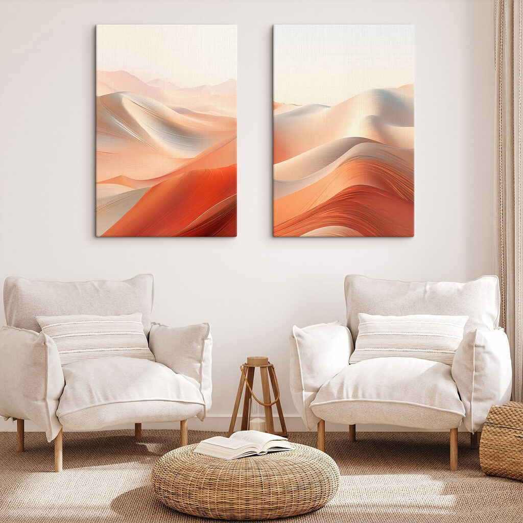 Dunas ao entardecer — interior 1