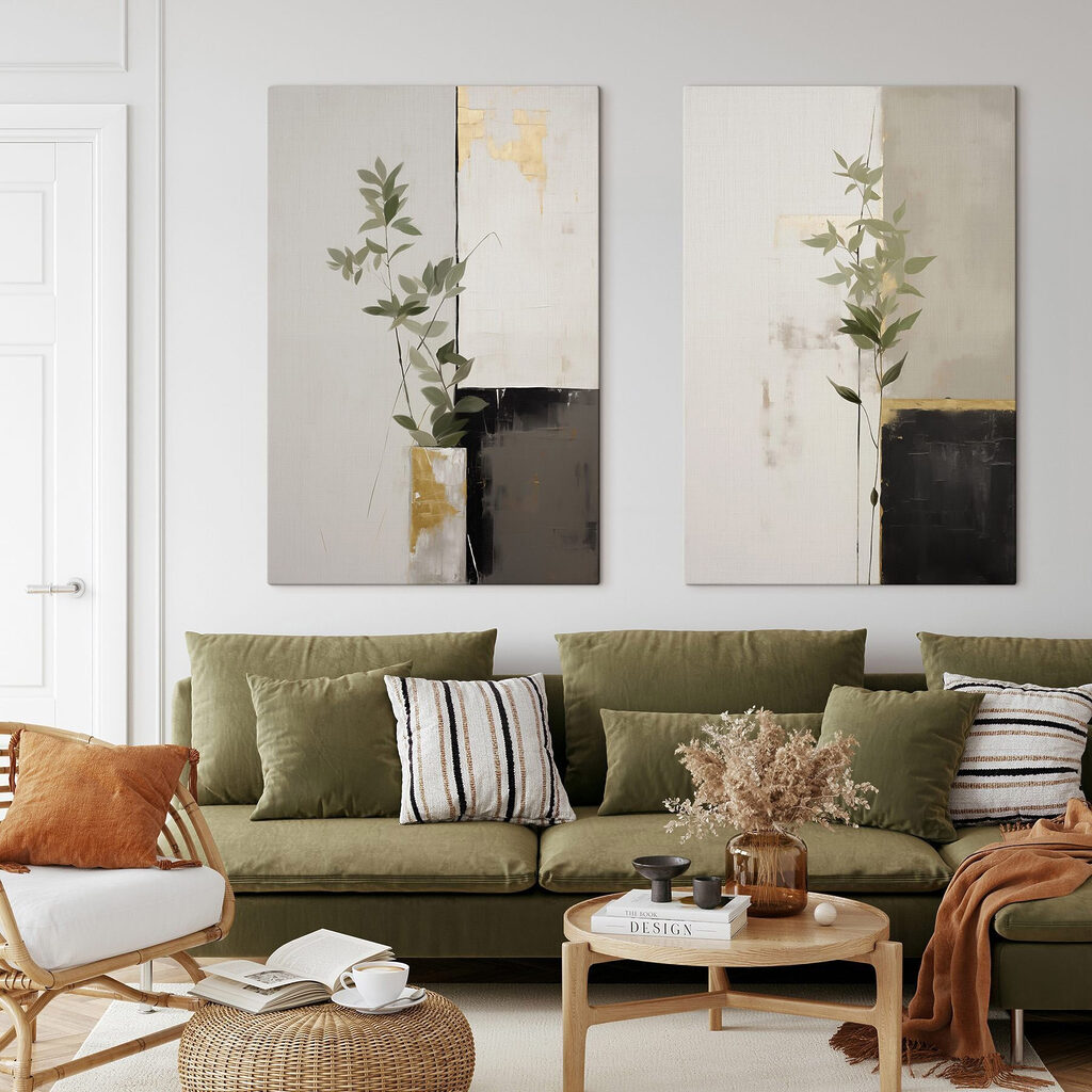 Um ramo em silêncio — interior 1