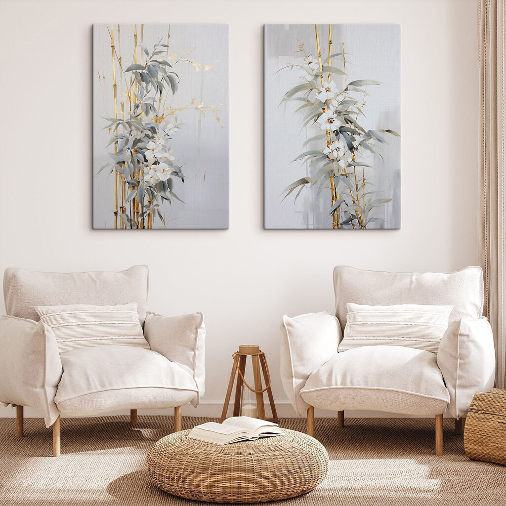 Bambu em flor — interior 2