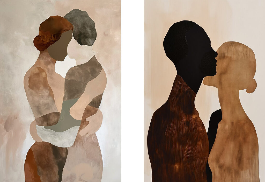 Juntos de perto — design completo