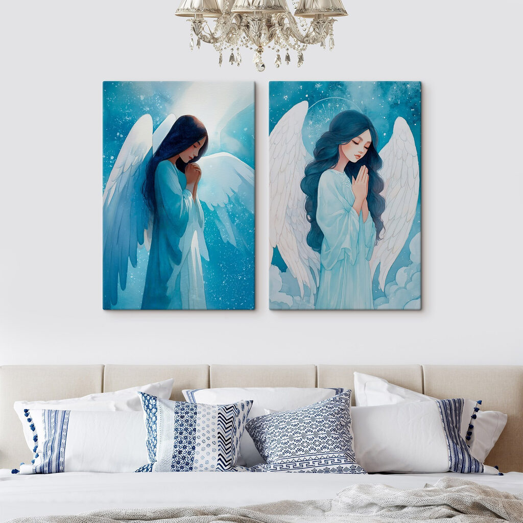 Mulher com asas — interior 1
