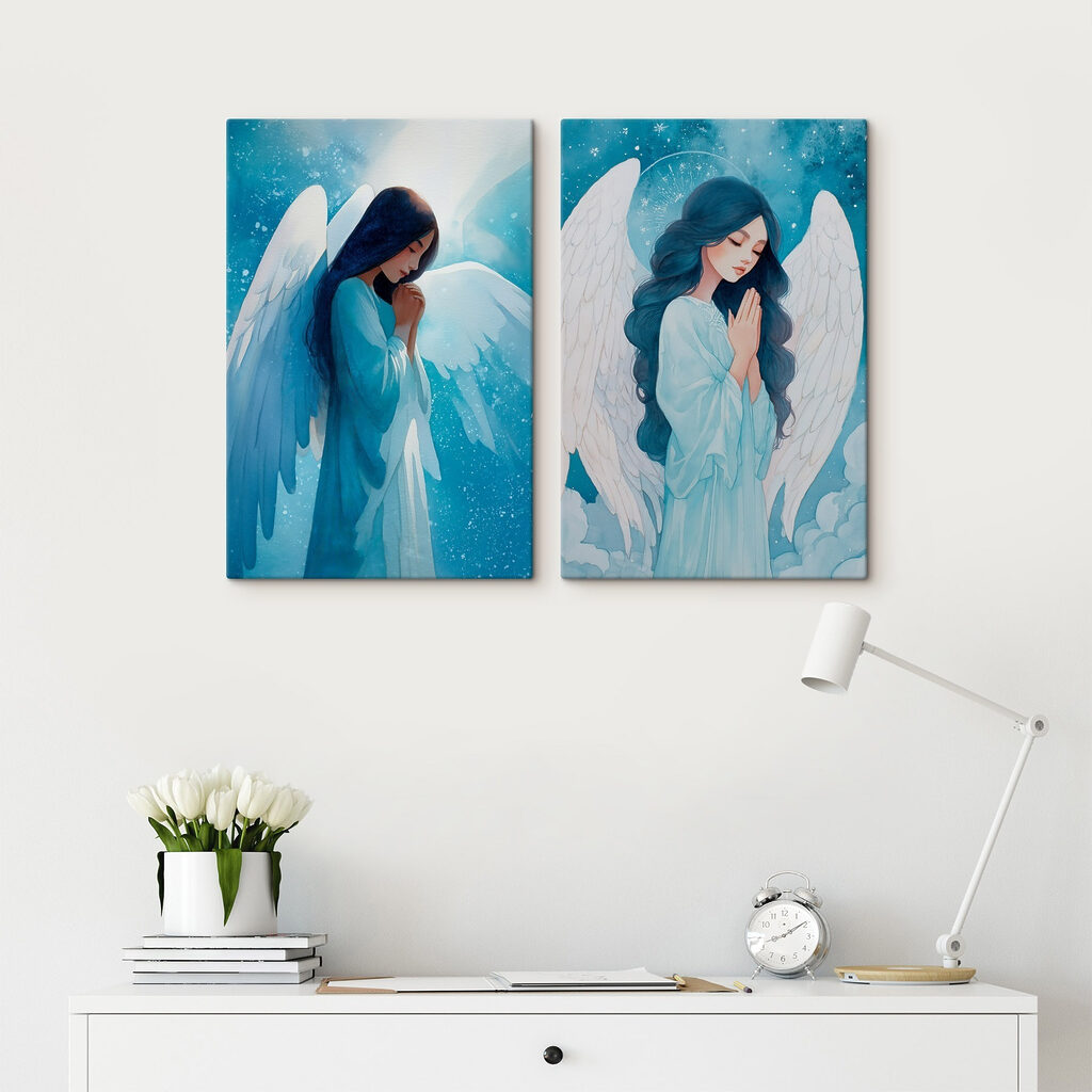 Mulher com asas — interior 2
