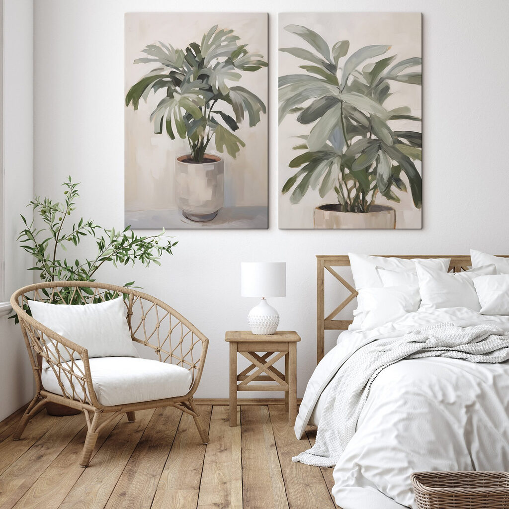 Vaso com planta — interior 1