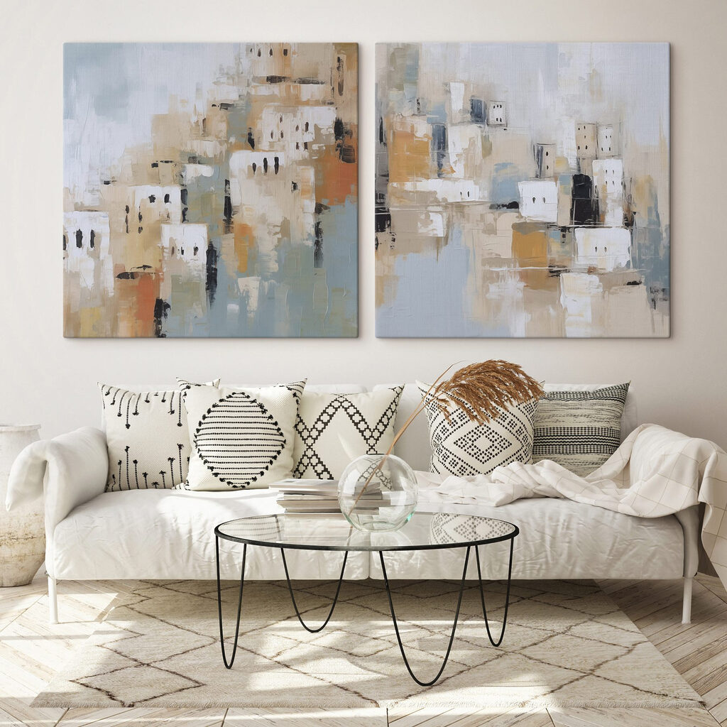 Cidade de casas claras — interior 1