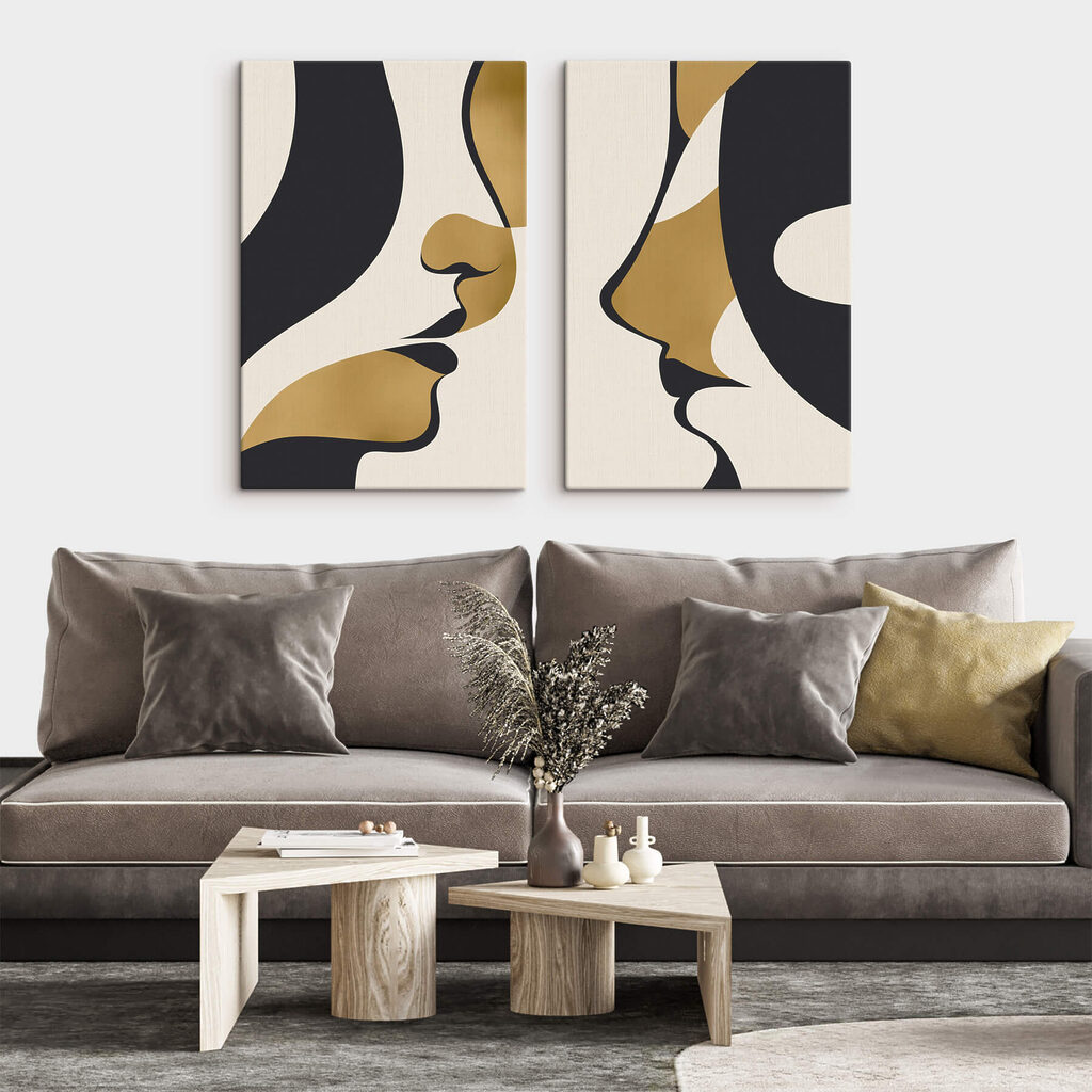 Rostos elegantes em harmonia — interior 1