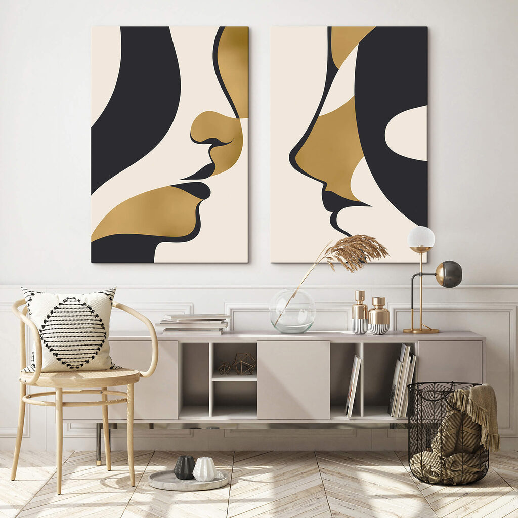 Rostos elegantes em harmonia — interior 2