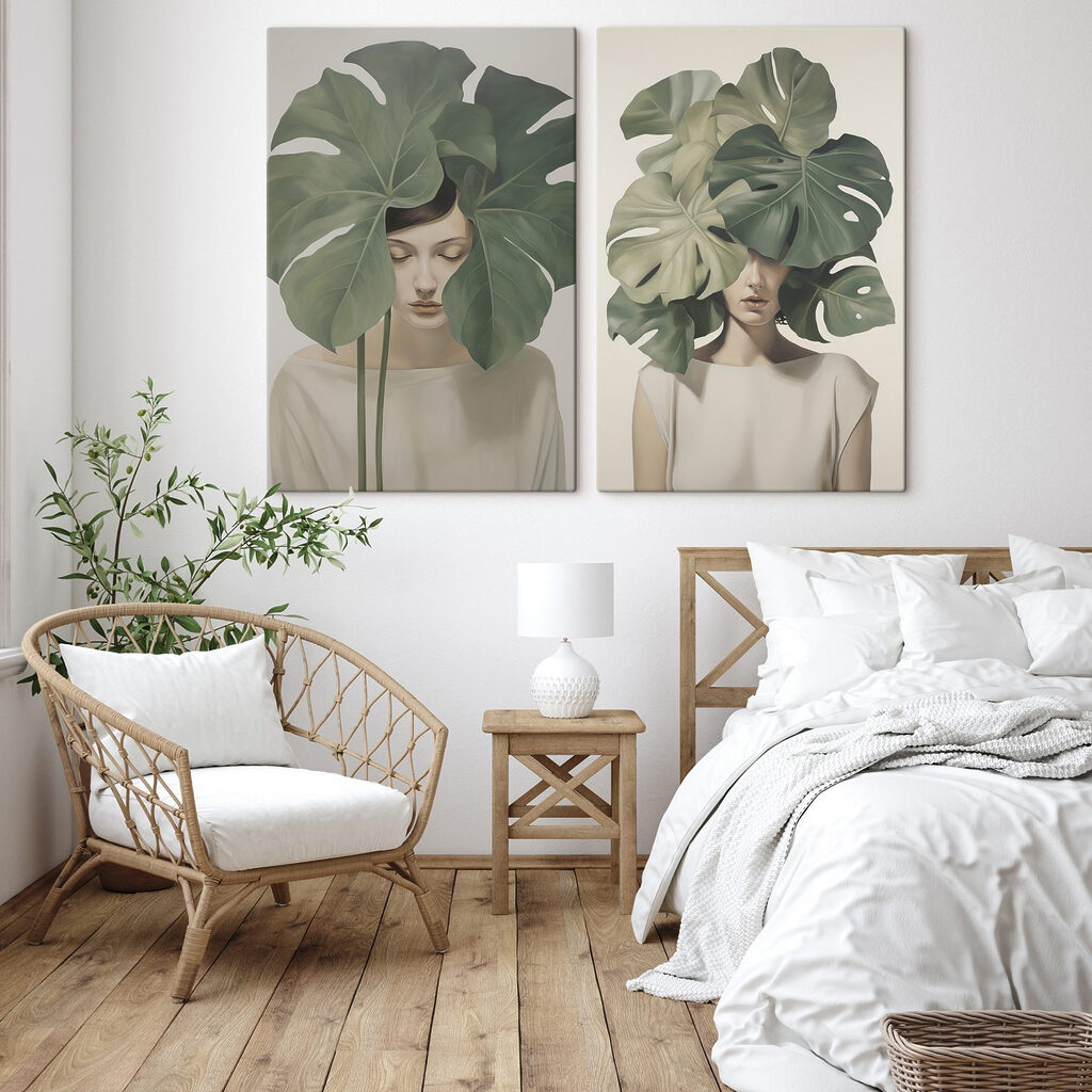 Folhas sobre a cabeça — interior 2