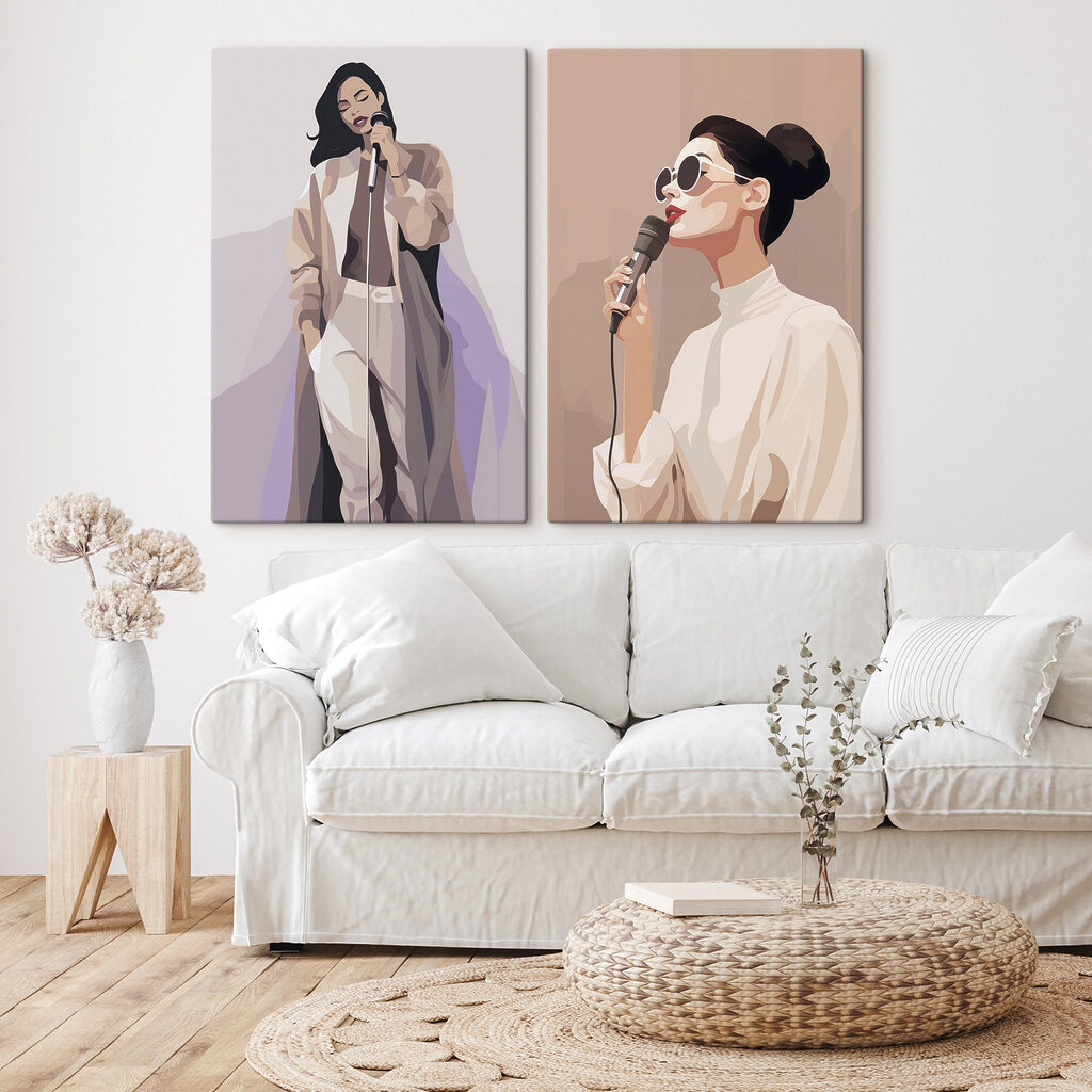 Mulher a cantar — interior 2