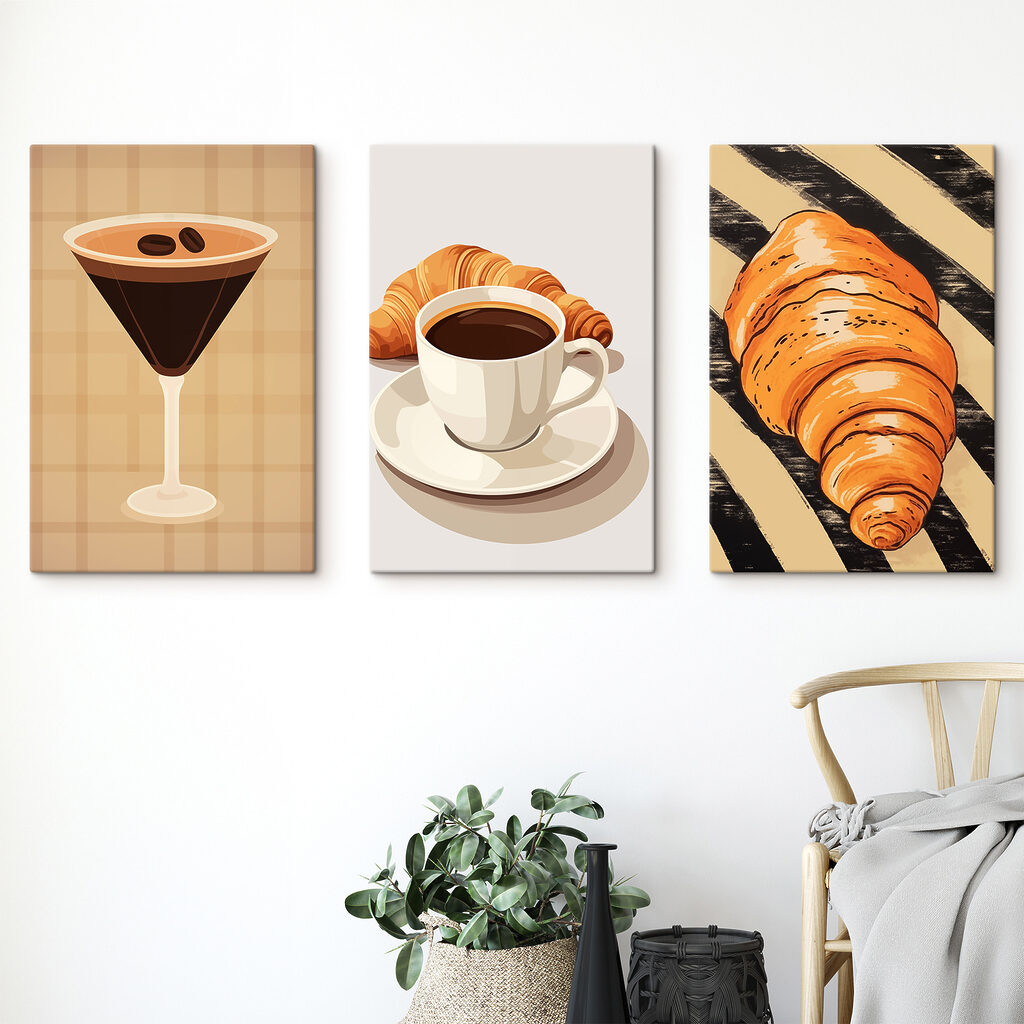 Café e croissants — interior 2