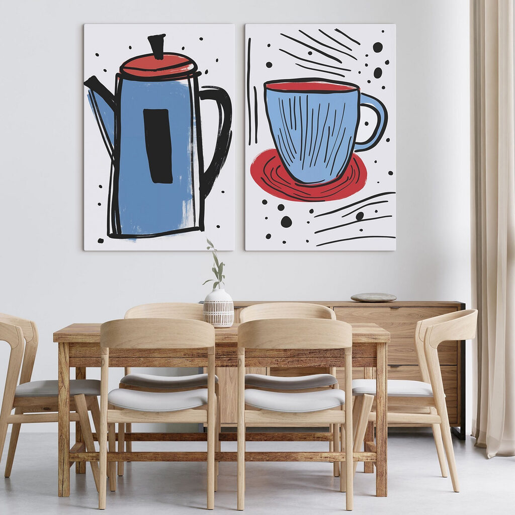Cafeteira e chávena — interior 2