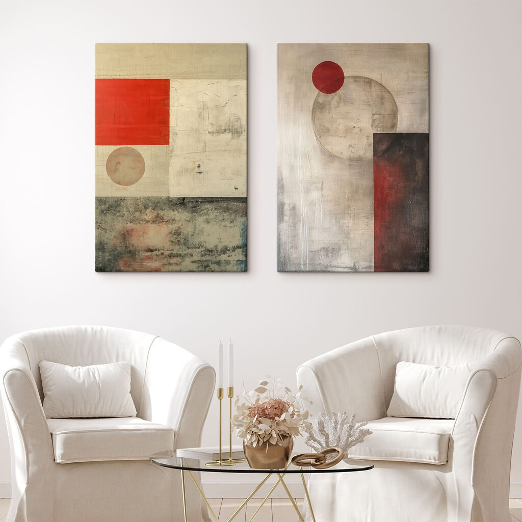 Vermelho em equilíbrio — interior 2