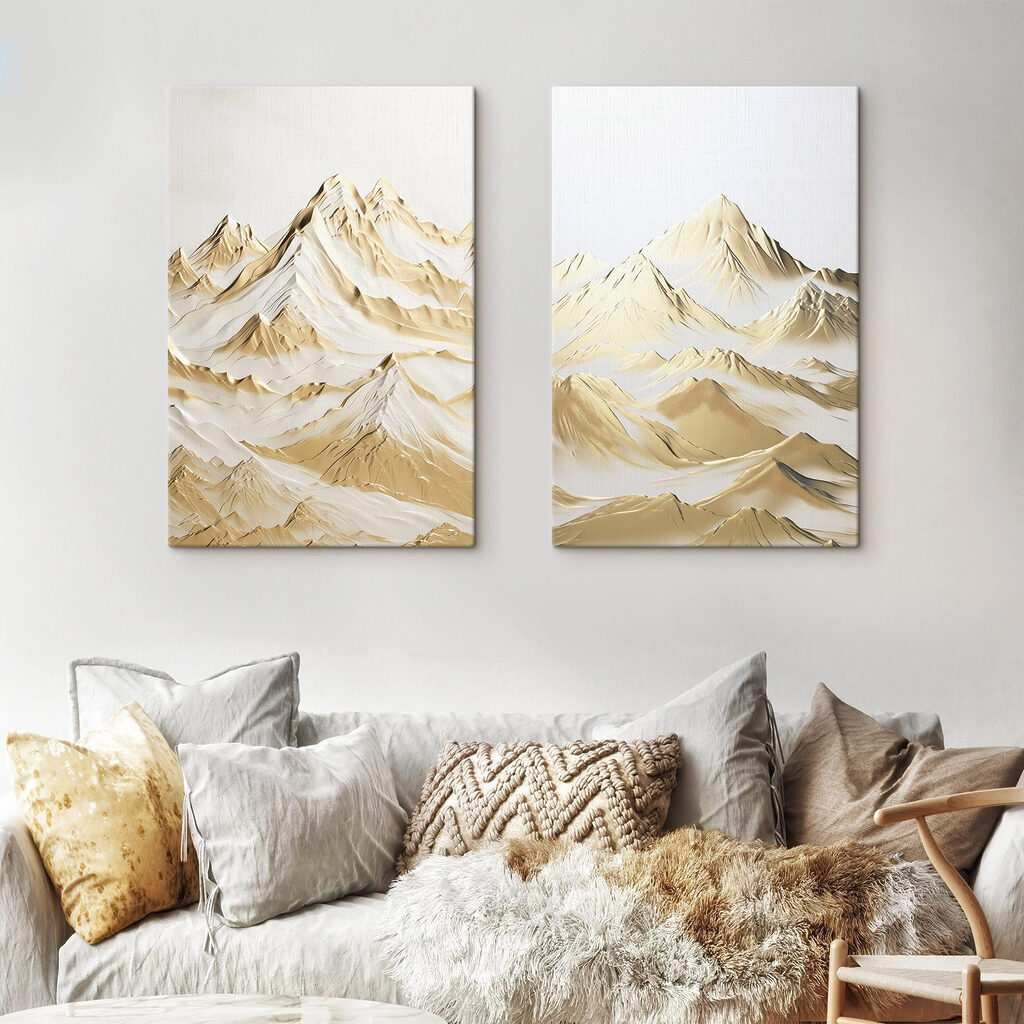 Montanhas com neve — interior 1