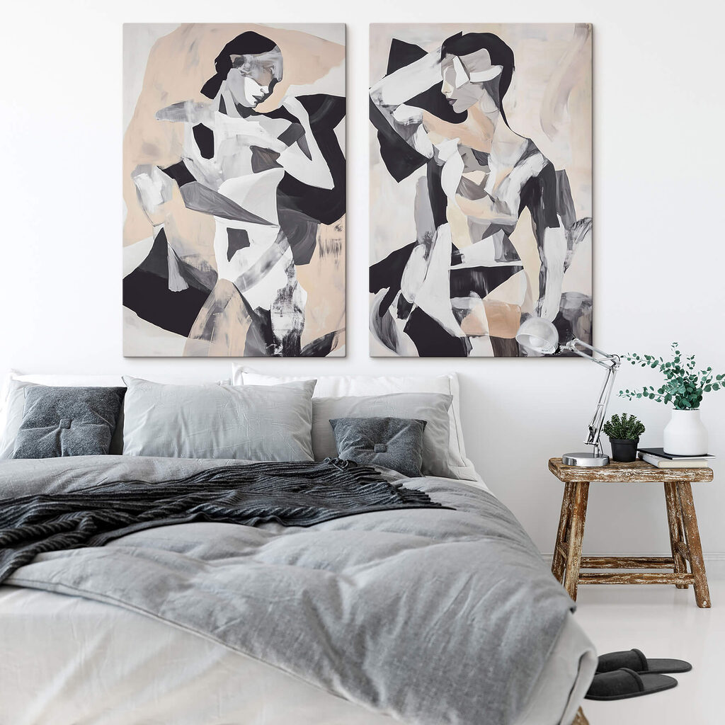 Duas imagens de mulher — interior 1